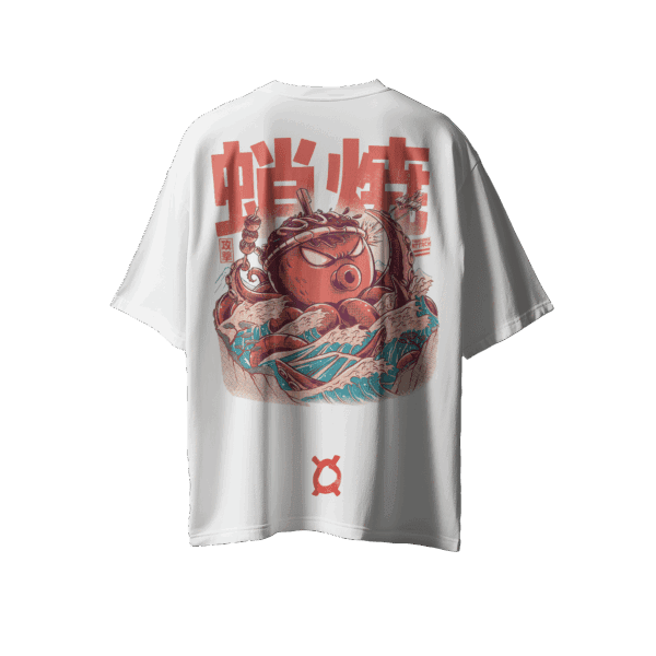 Camiseta oversize SHUSHI MONSTER BRO