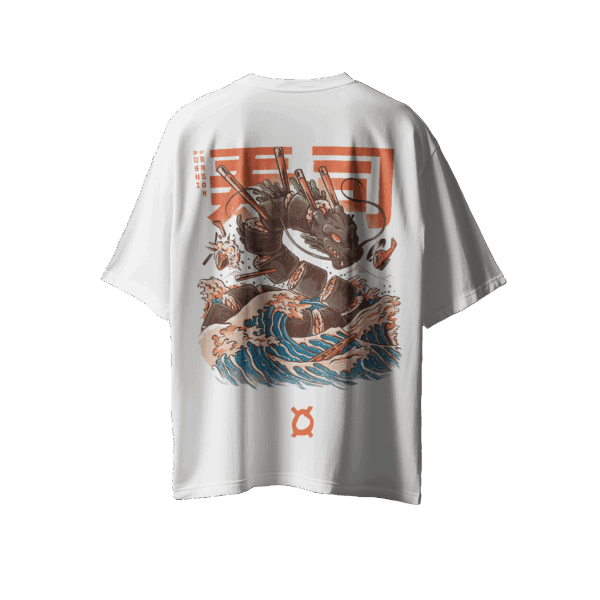 Camiseta oversize SHUSHI DRAGON BRO