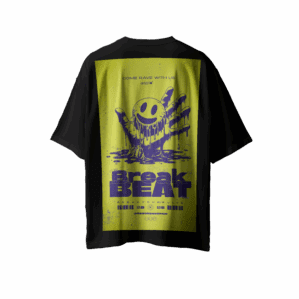 Camiseta oversize breakbeat