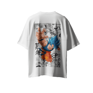Camiseta Oversize Dragon Ball - Dios Supersaiyano