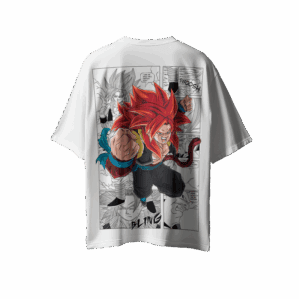 Camiseta Oversize Dragon Ball - GOGETA-SSJ4