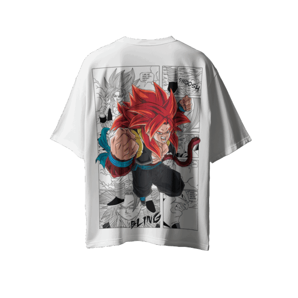 Camiseta Oversize Dragon Ball - GOGETA-SSJ4