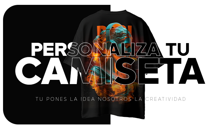 personaliza tu camiseta en bro urban