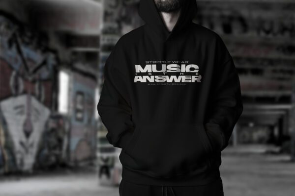 Sudadera oversize ANSWER - Imagen 3